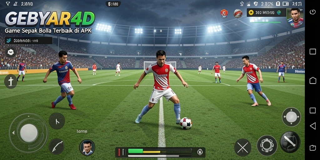 Tampilan gameplay seru dan mendebarkan di GEBYAR4D.