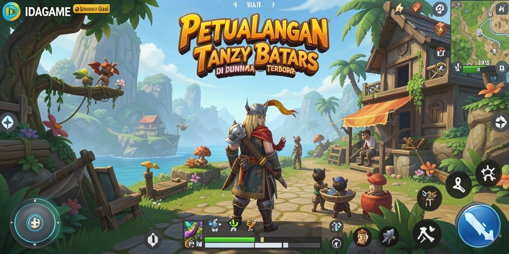 Tampilan gameplay <strong>IDAGAME</strong> yang menakjubkan dan penuh petualangan.