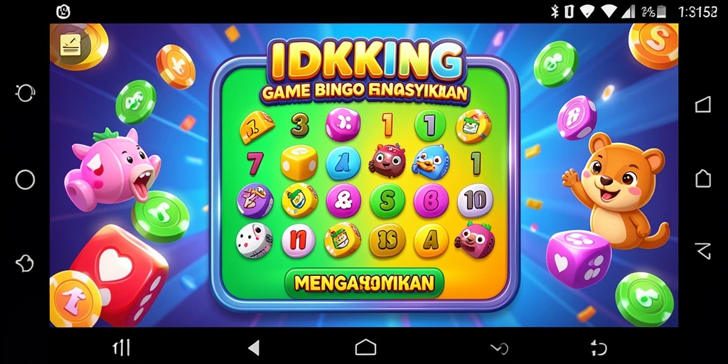 Tampilan gameplay Bingo yang menarik dan seru di IDRKING.