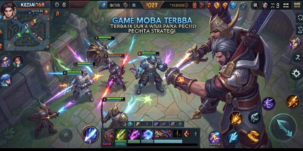 Tampilan layar gameplay KEDAI168 yang menarik dan aksi seru.