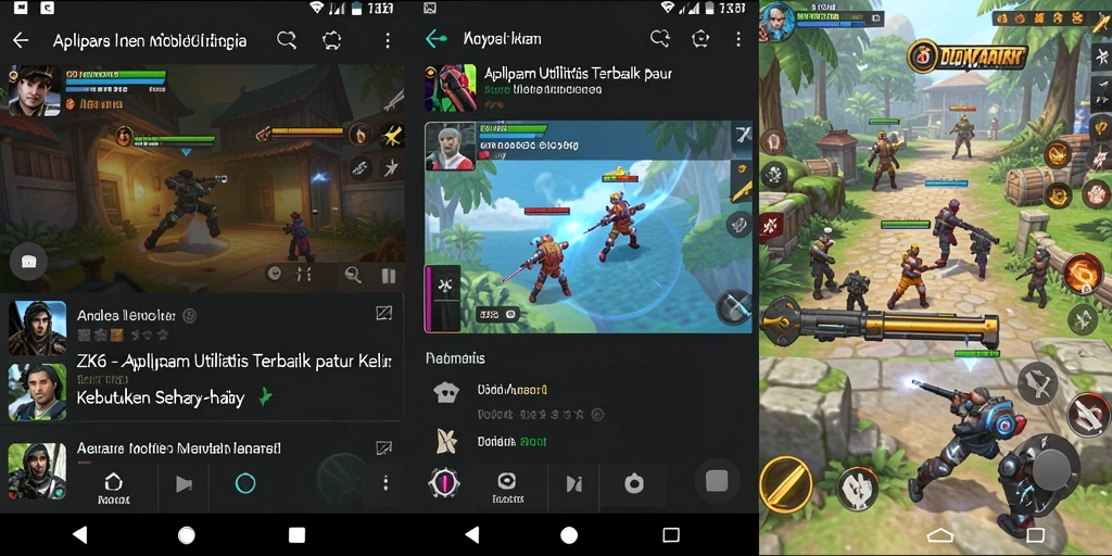 Screenshot ZK6 menunjukkan antarmuka pengguna yang intuitif dan fitur optimisasi yang handal.